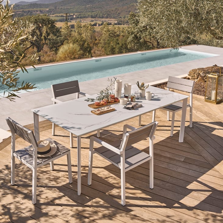 Pietra Tavolo In Marmo Per Esterno Tavoli Da Giardino In Polvere