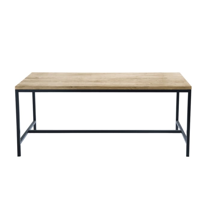 CLIPOP Tavolo Da Pranzo Da 120 Cm, Effetto Quercia, Tavolo Da