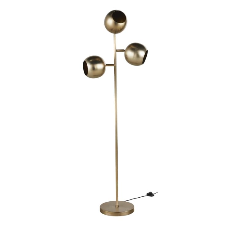 Verguld metalen staande lamp met bollen H160 PIENZA | Maisons Monde