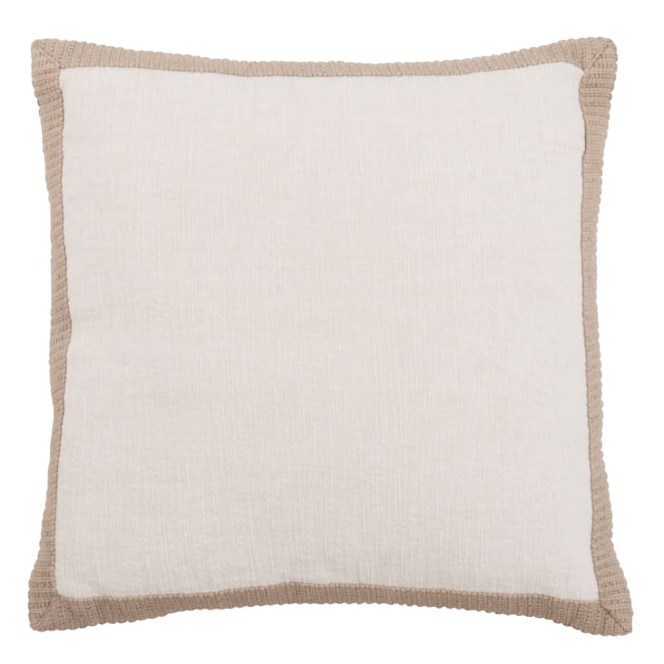 Kussen Stitched offwhite 55 x 35 cm