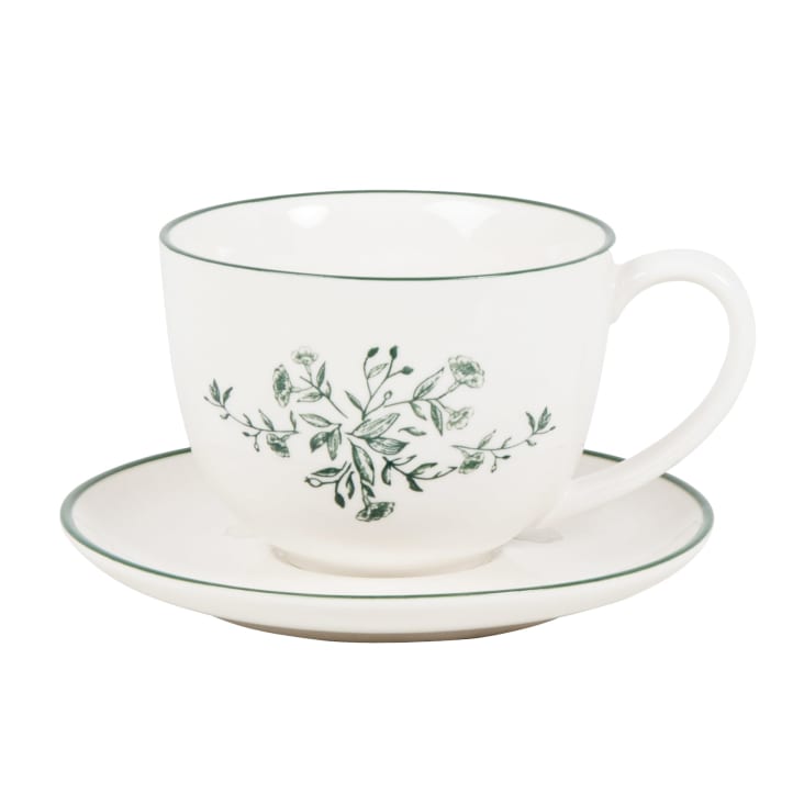 Wempe & Wempe | Royal Duchess 'Old Blue' mokkakop en schotel 5,7 cm. hoog 5,3 cm