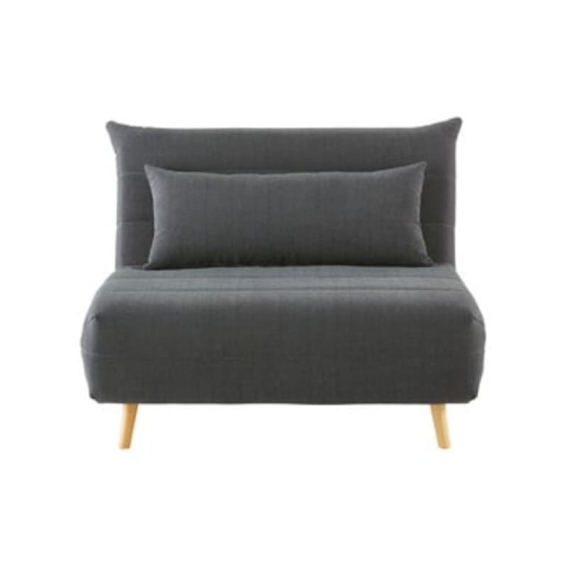 Canapé clic-clac 1 place gris anthracite - miniature 13