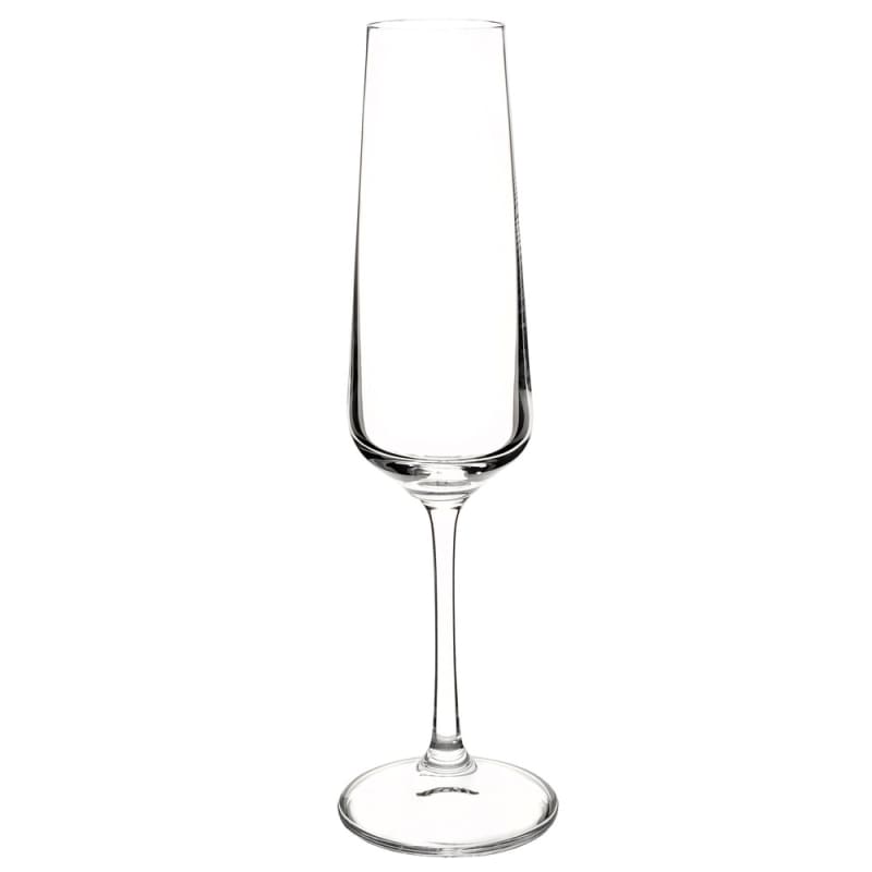 Flûte à champagne en verre NAOMIE - miniature 2