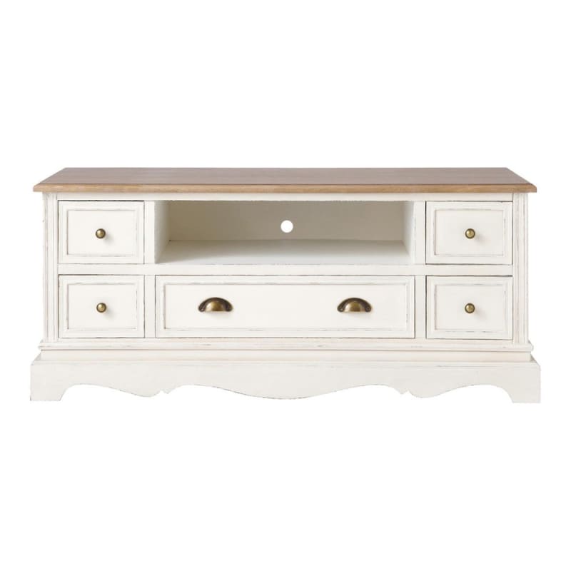 Meuble TV crème L117 - miniature 7