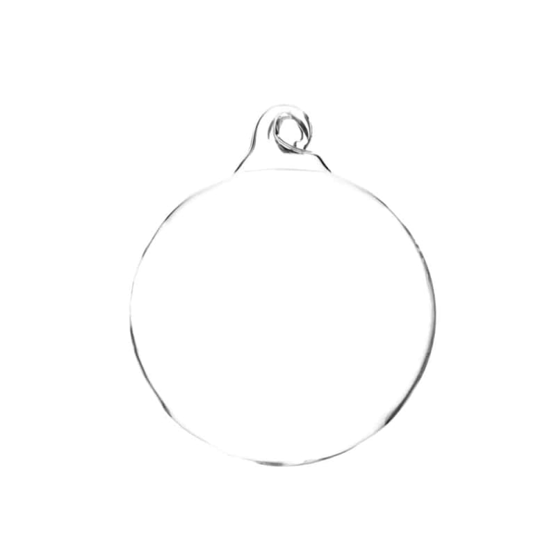 Mini boule de Noël en verre - miniature 2