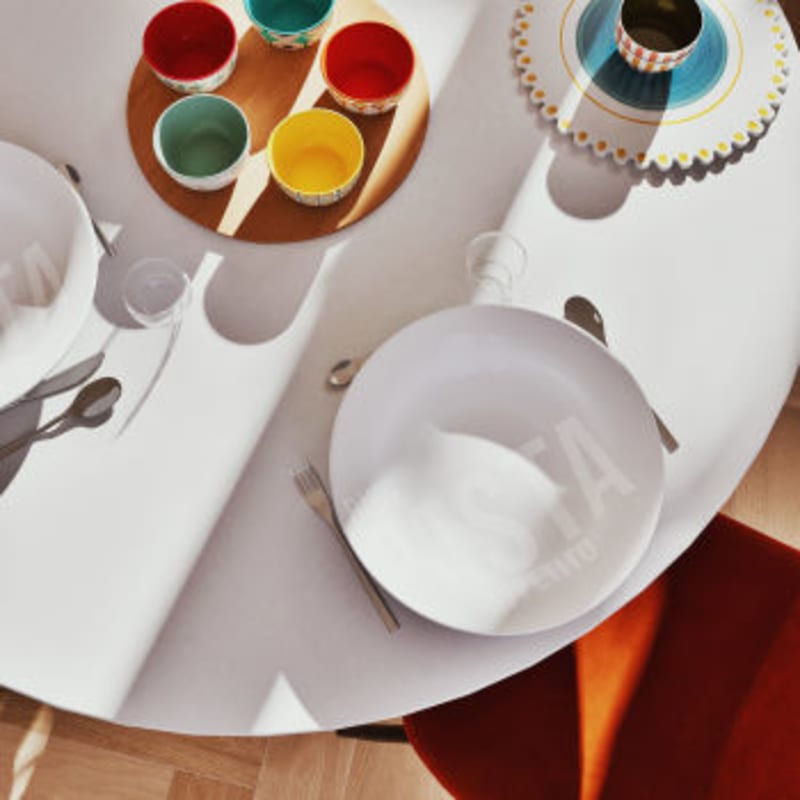 Plateau apéritif en céramique multicolore - miniature 8