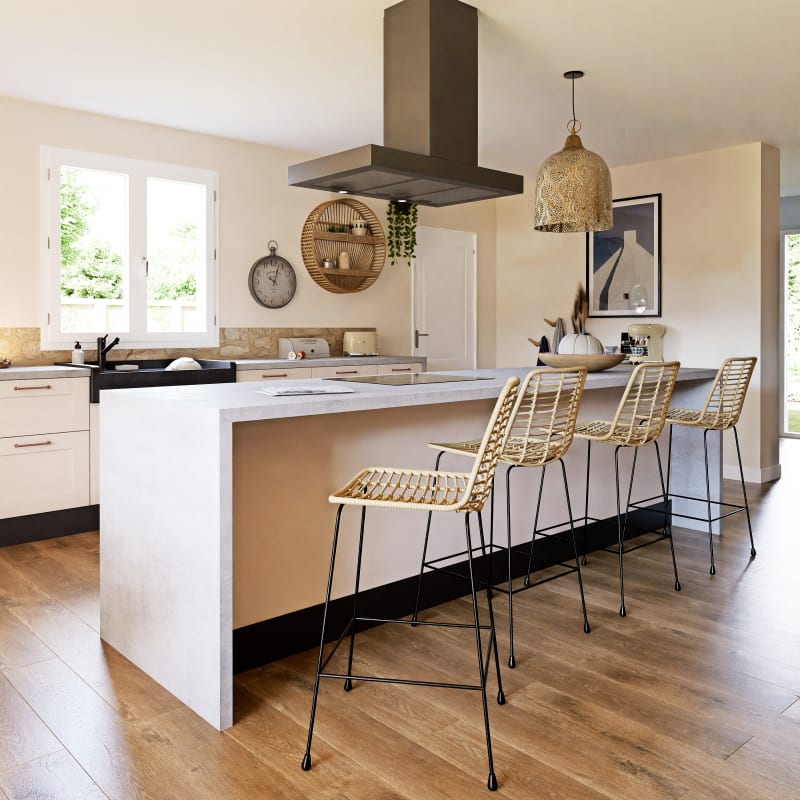 Suspension en métal doré à motifs - miniature 7