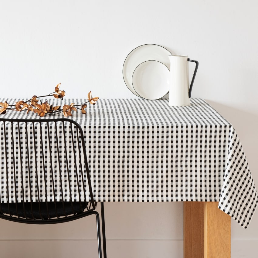 Nappe Blanche Carrée En Tissu Approxi. 250 X 250 Cm (nettoyage Inclus