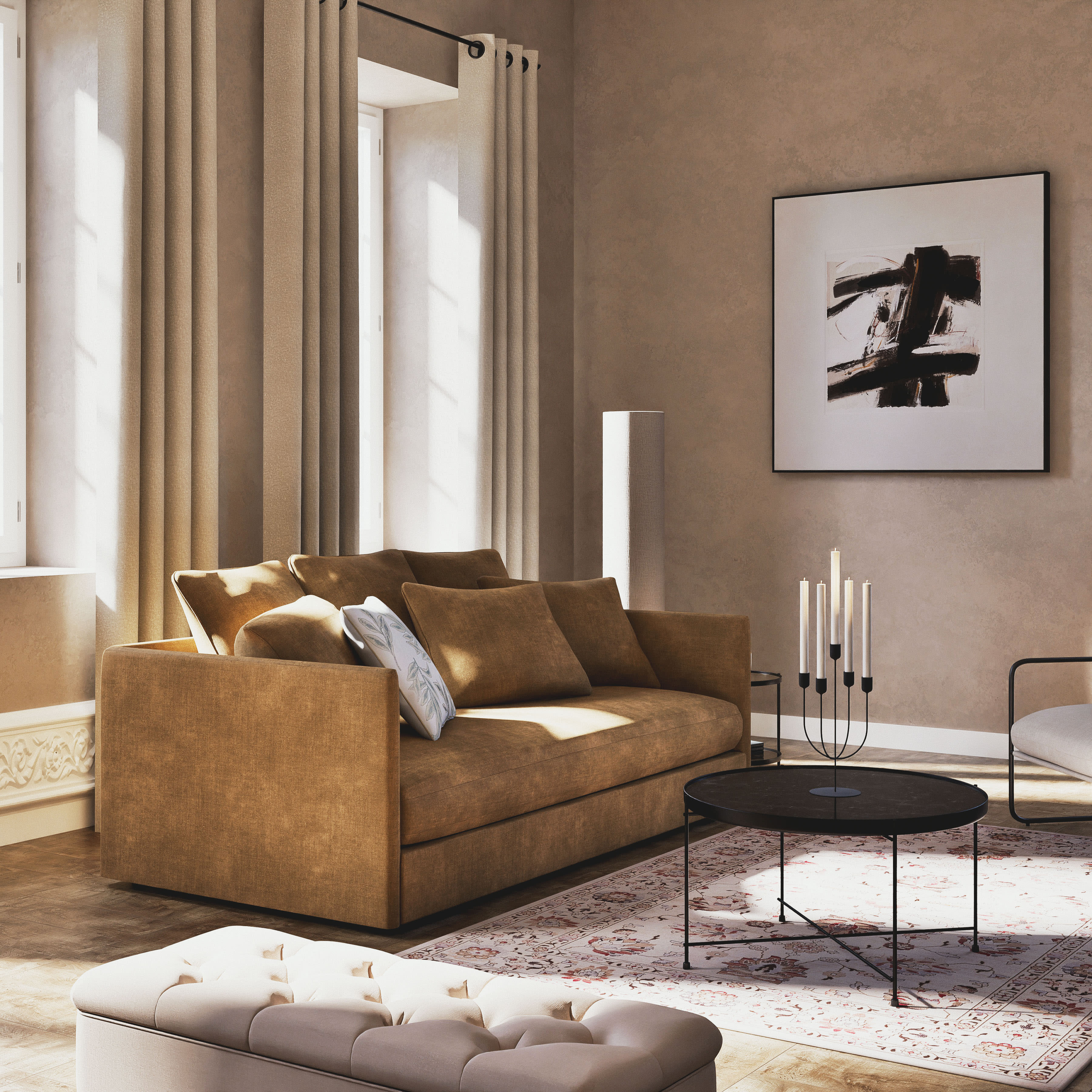 Produit similaire: anvers - Canapé Jaune