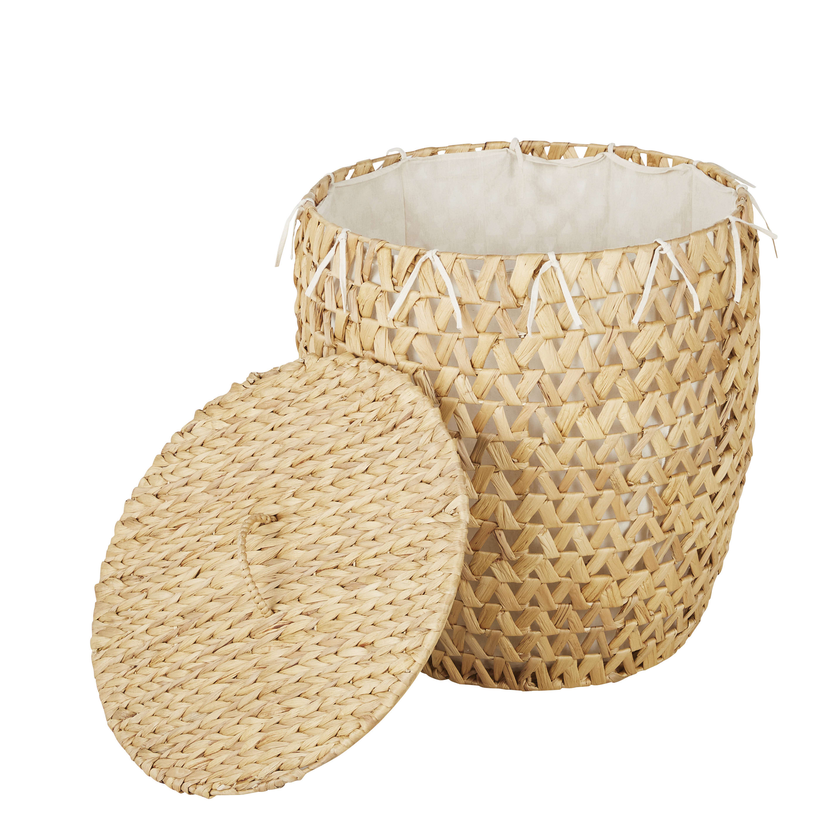 Lot De 4 Paniers De Rangement Tressés En Papier écologique - Empilables, Pour Salle De Bain, Jouets, Cosmétiques