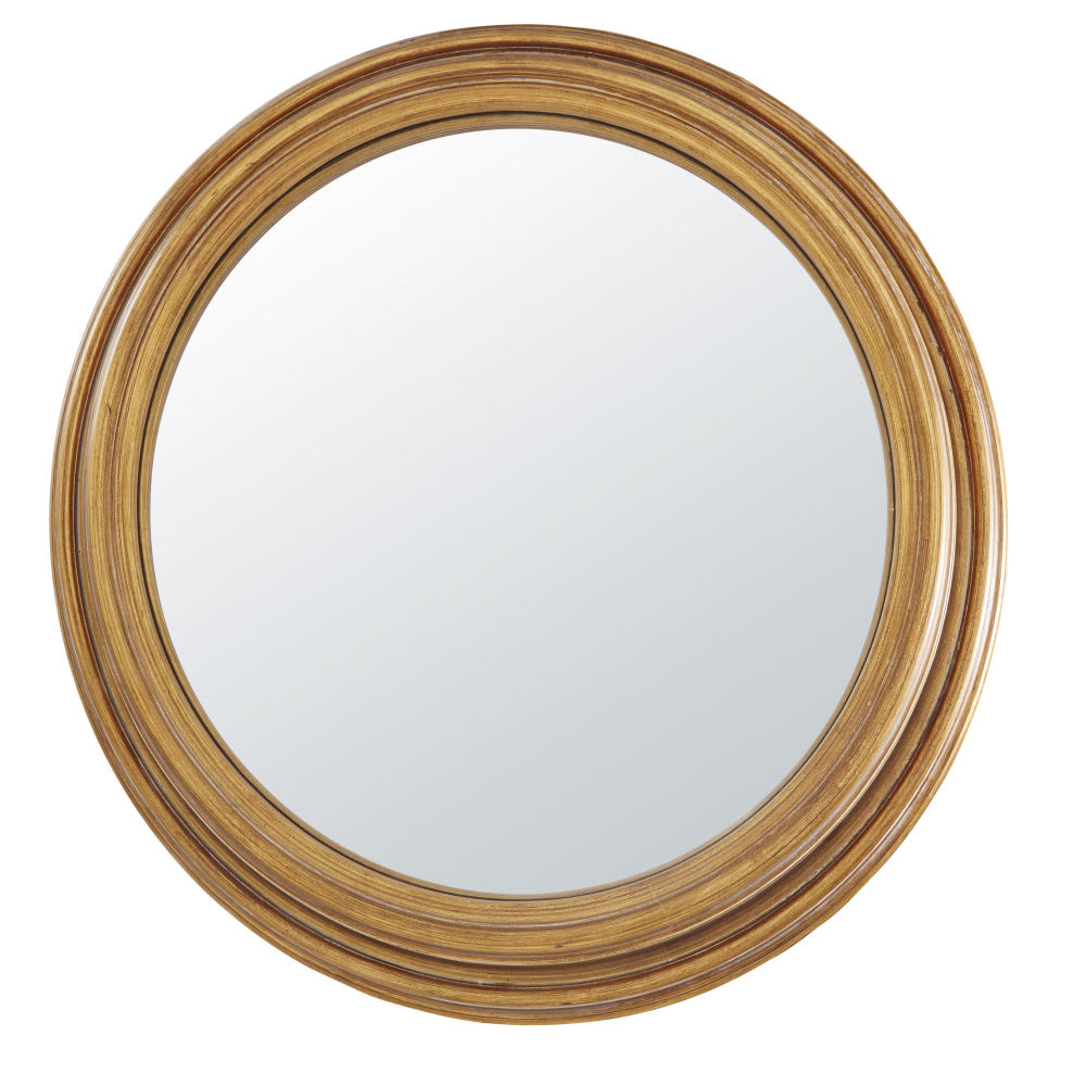Wandspiegel mit Spiegel-Plexiglas, Zerrspiegel konkav oder konvex von