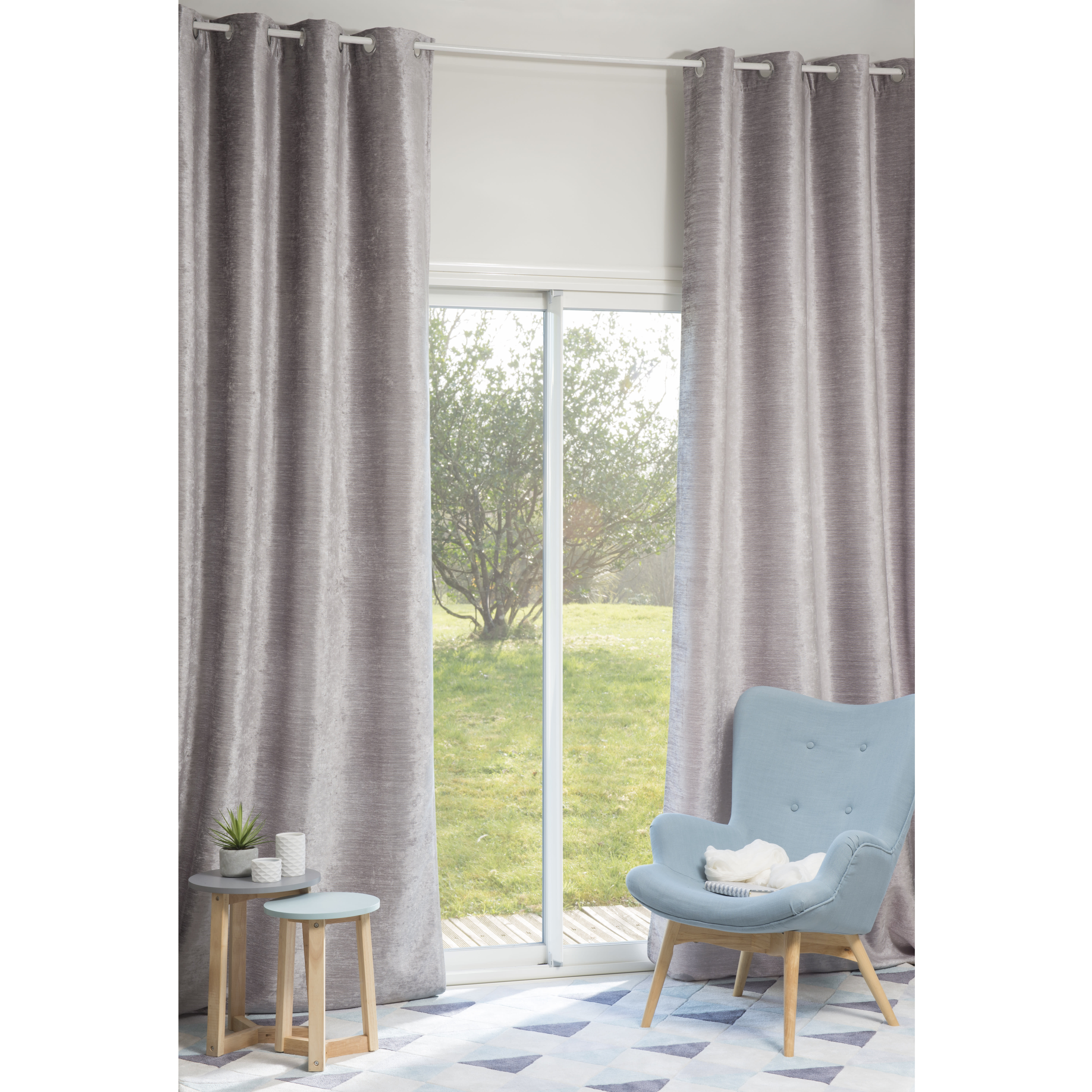 Tende Con Occhielli Camera Da Letto Tende Velluto Oscurante MYRU - 2 Pannelli 168x248 Cm, Con Occhielli, Per Camera E Soggiorno Tende Oscuranti Camera - Foto 3