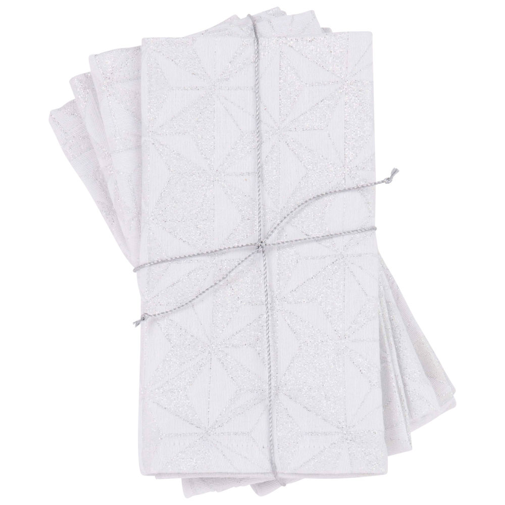 4 serviettes jacquard 4 serviettes jacquard