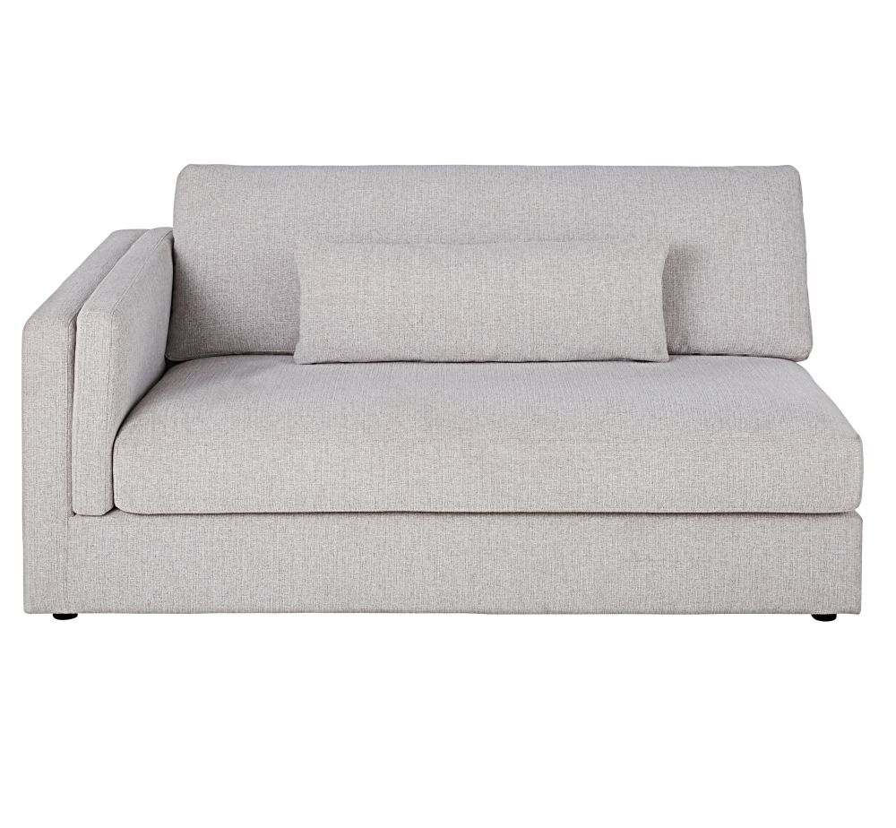 Accoudoir droit pour canapé modulable 2 places beige (photo) Accoudoir droit pour canapé modulable 2 places beige