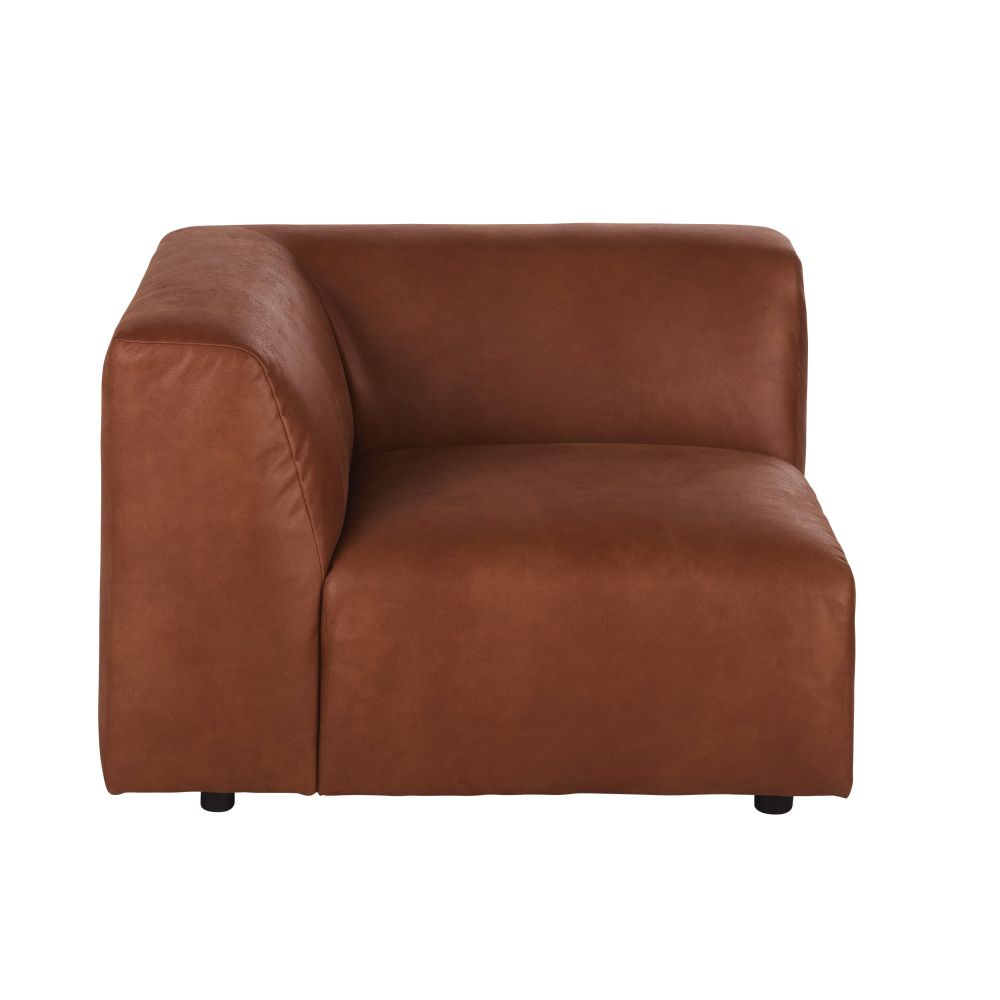 Accoudoir gauche pour canapé modulable camel Accoudoir gauche pour canapé modulable camel