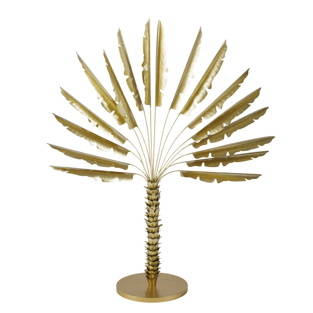 Arbre du voyageur déco en métal doré H151 Arbre du voyageur déco en métal doré H151