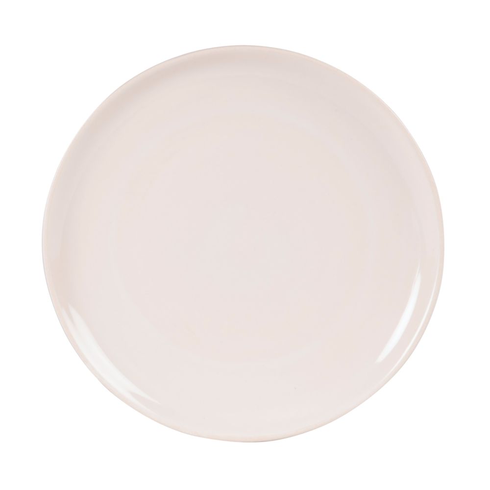 Assiette à dessert en faïence beige Assiette à dessert en faïence beige