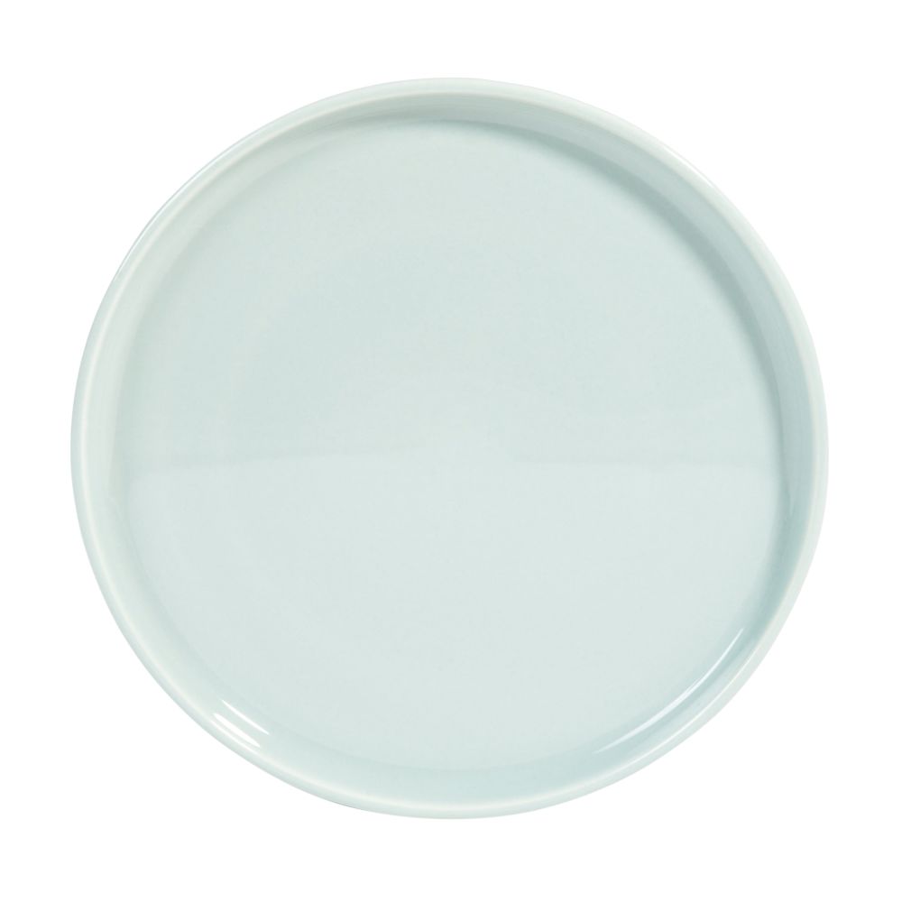 Assiette à dessert en faïence bleue D 21 cm Assiette à dessert en faïence bleue D 21 cm