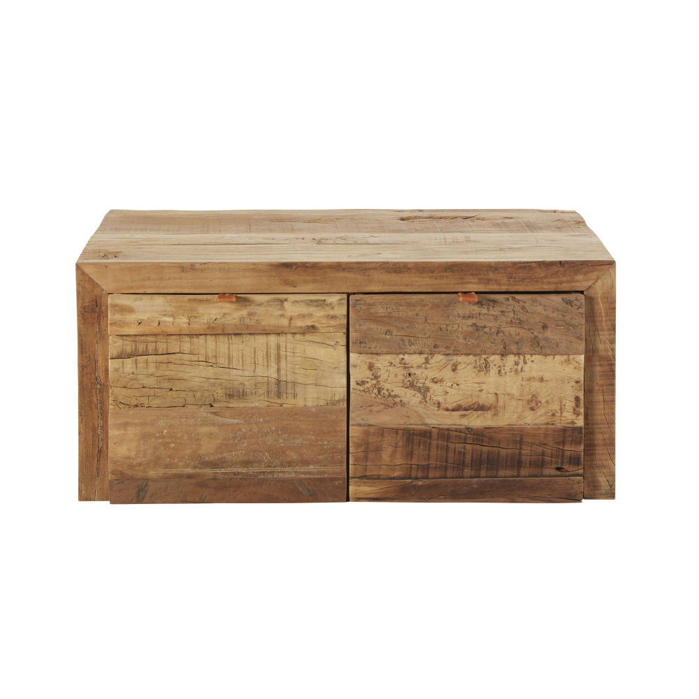 Banquette 2 places en bois recyclé (photo) Banquette 2 places en bois recyclé