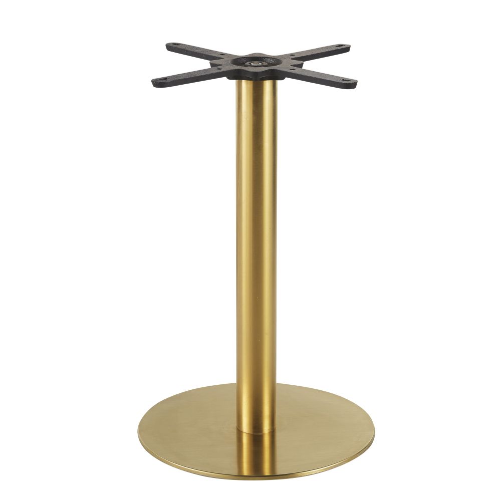 Base per tavolo professionale in metallo color ottone, 73 cm - Modello Contemporaneo - - Metallo - Maisons du Monde