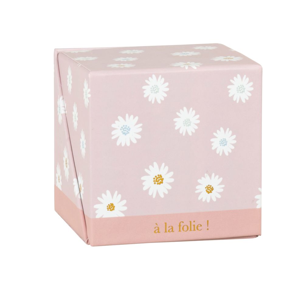 Bloc-notes motifs pâquerettes rose et blanc Bloc-notes motifs pâquerettes rose et blanc
