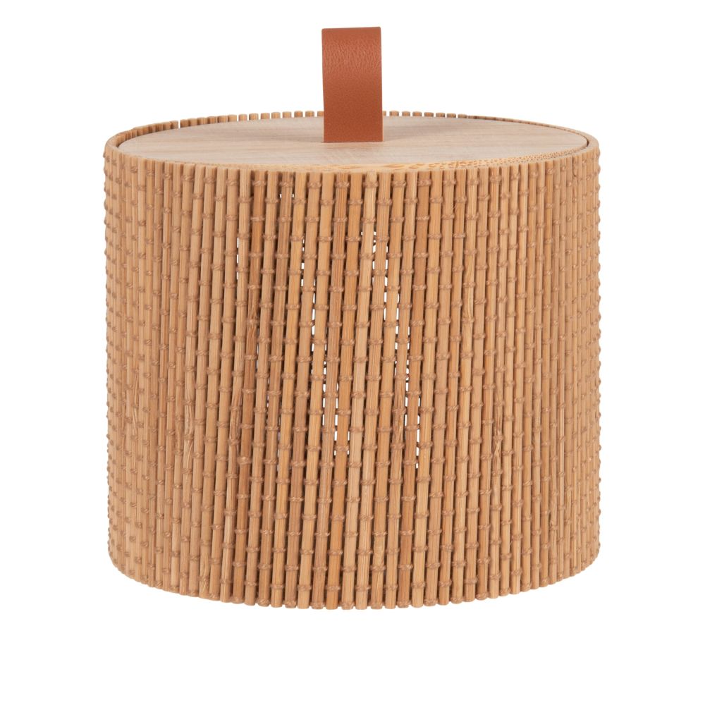 Boîte ronde en bambou Boîte ronde en bambou