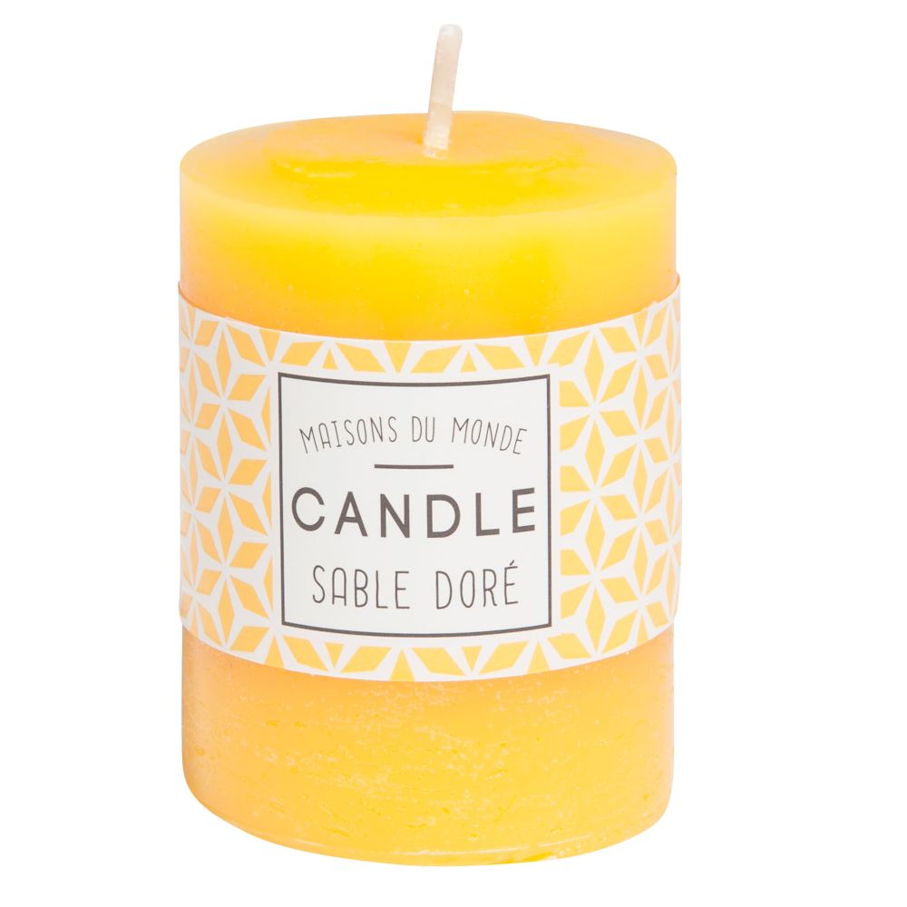Bougie jaune Bougie jaune