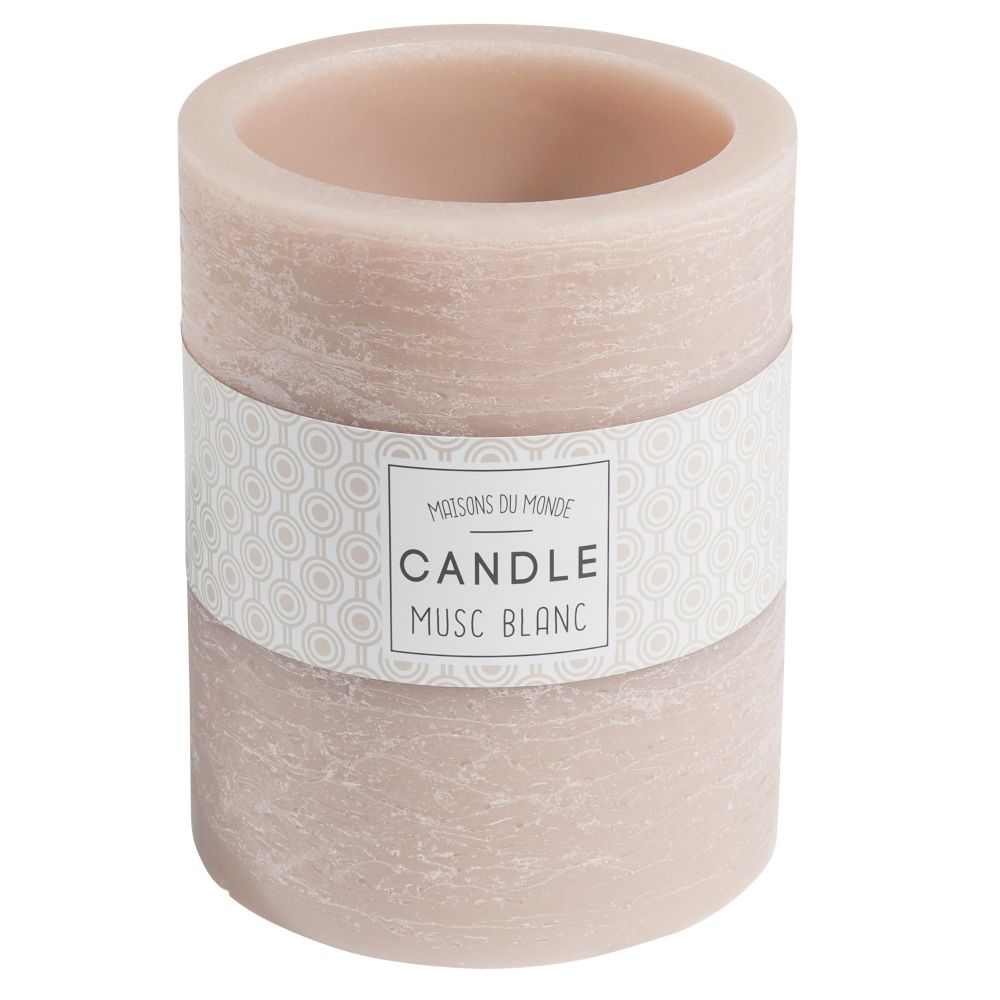 Bougie lanterne taupe H 12 cm Bougie lanterne taupe H 12 cm