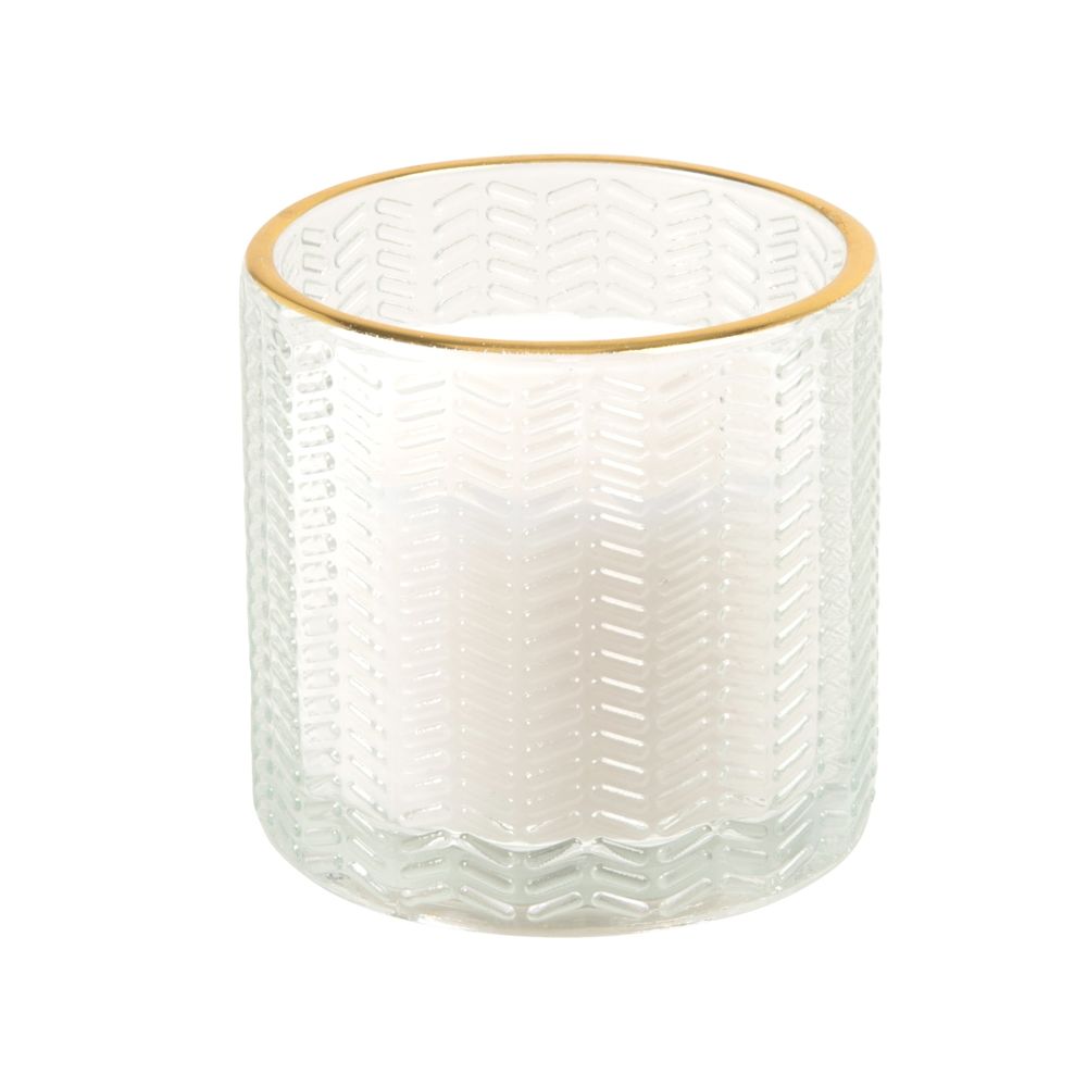 Bougie parfumée en verre blanc H7 100 g Bougie parfumée en verre blanc H7 100 g