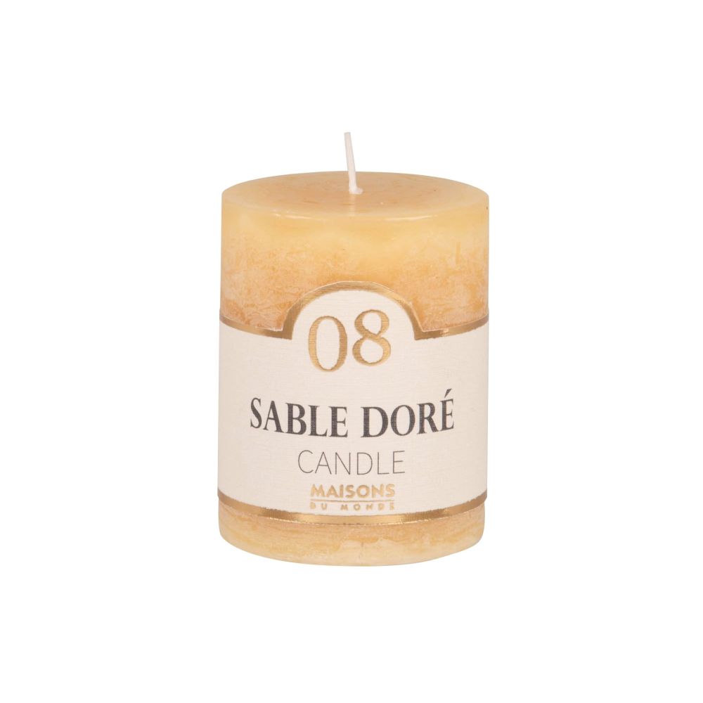 Bougie parfumée jaune H6, 75g Bougie parfumée jaune H6, 75g