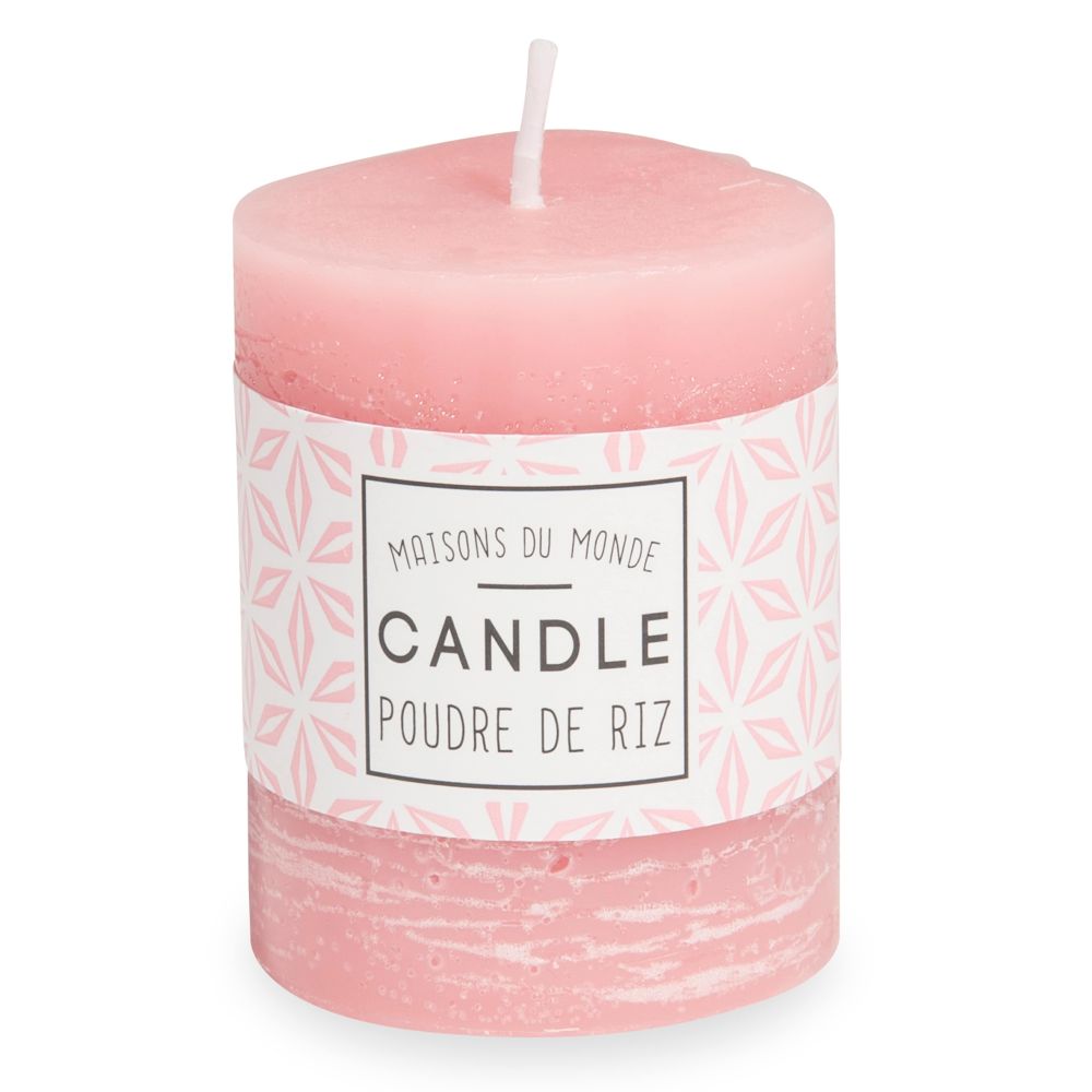 Bougie rose Bougie rose