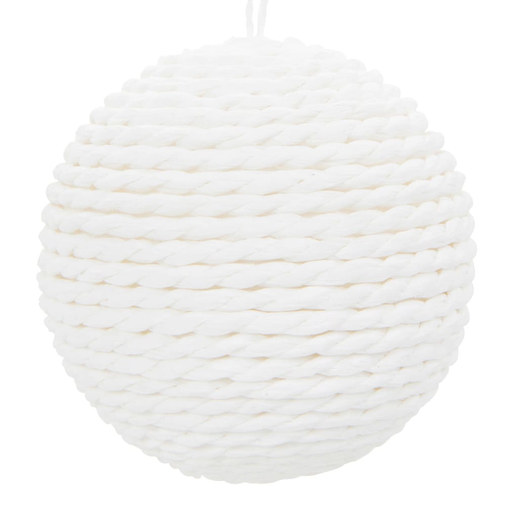 Boule de Noël en corde tressée Boule de Noël en corde tressée