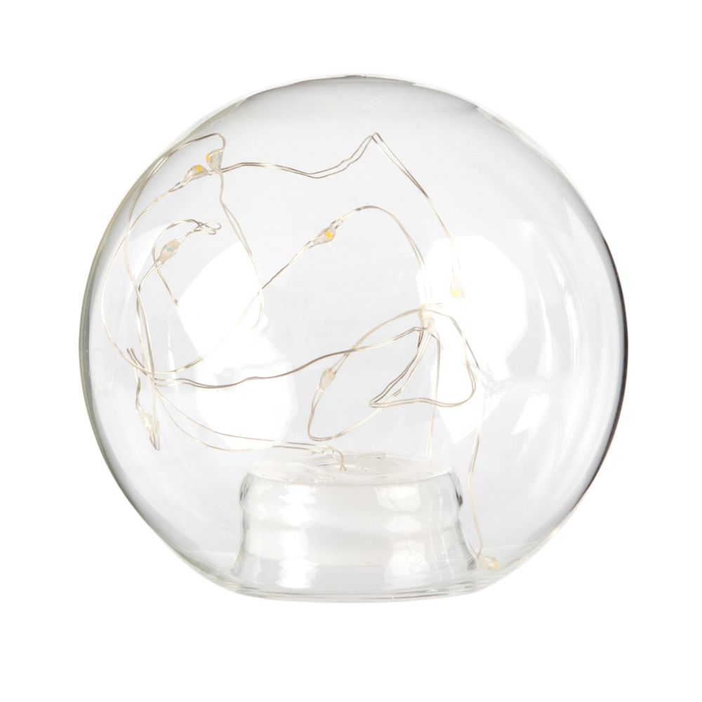 Boule lumineuse à LED en verre Boule lumineuse à LED en verre