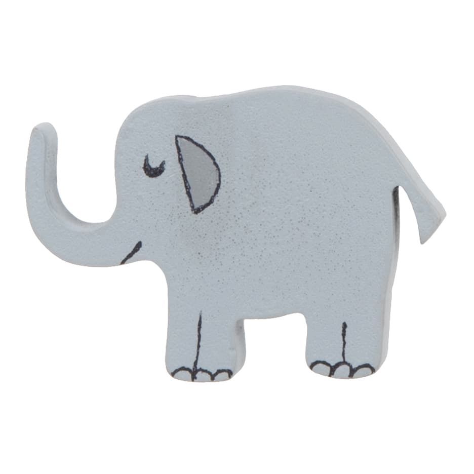 Bouton de porte éléphant gris anthracite