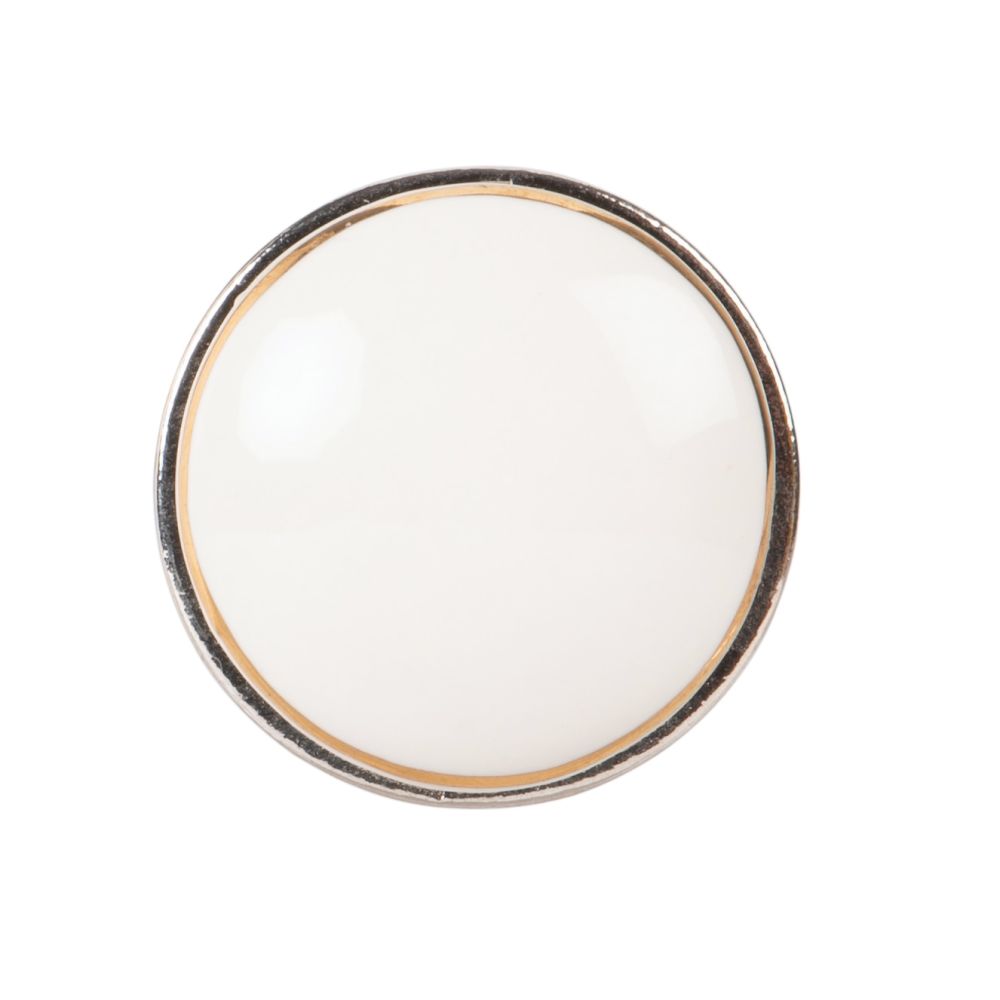 Bouton de porte en céramique blanche Bouton de porte en céramique blanche