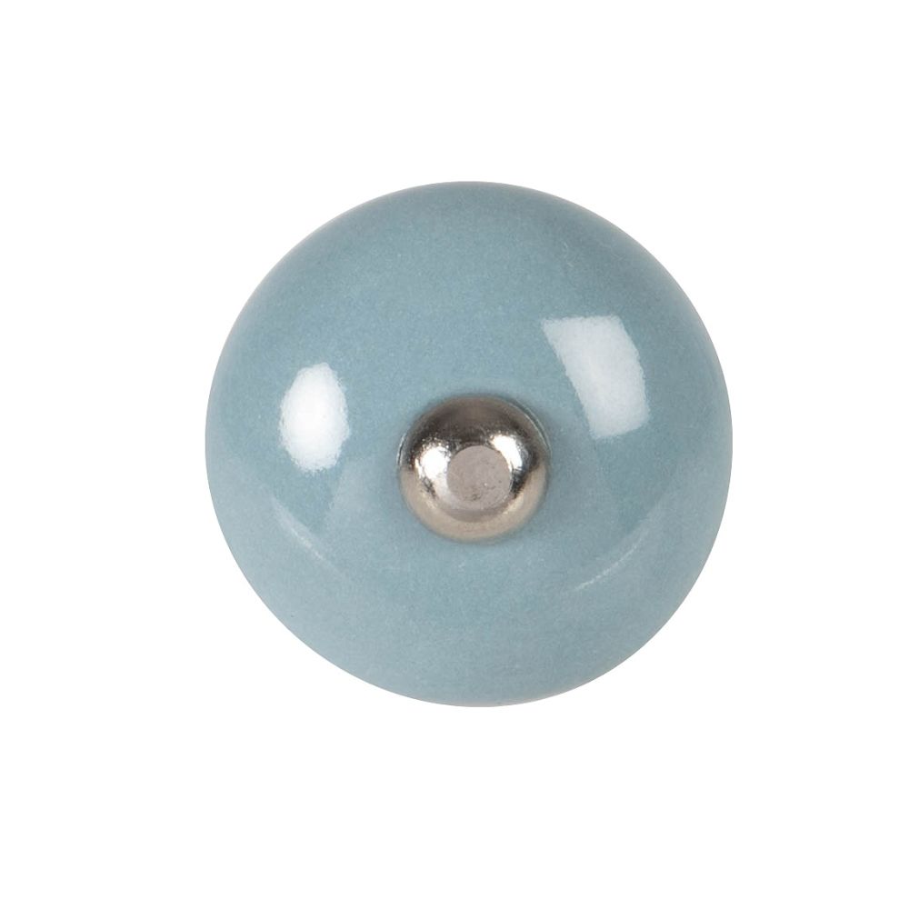 Bouton de porte en grès bleu Bouton de porte en grès bleu