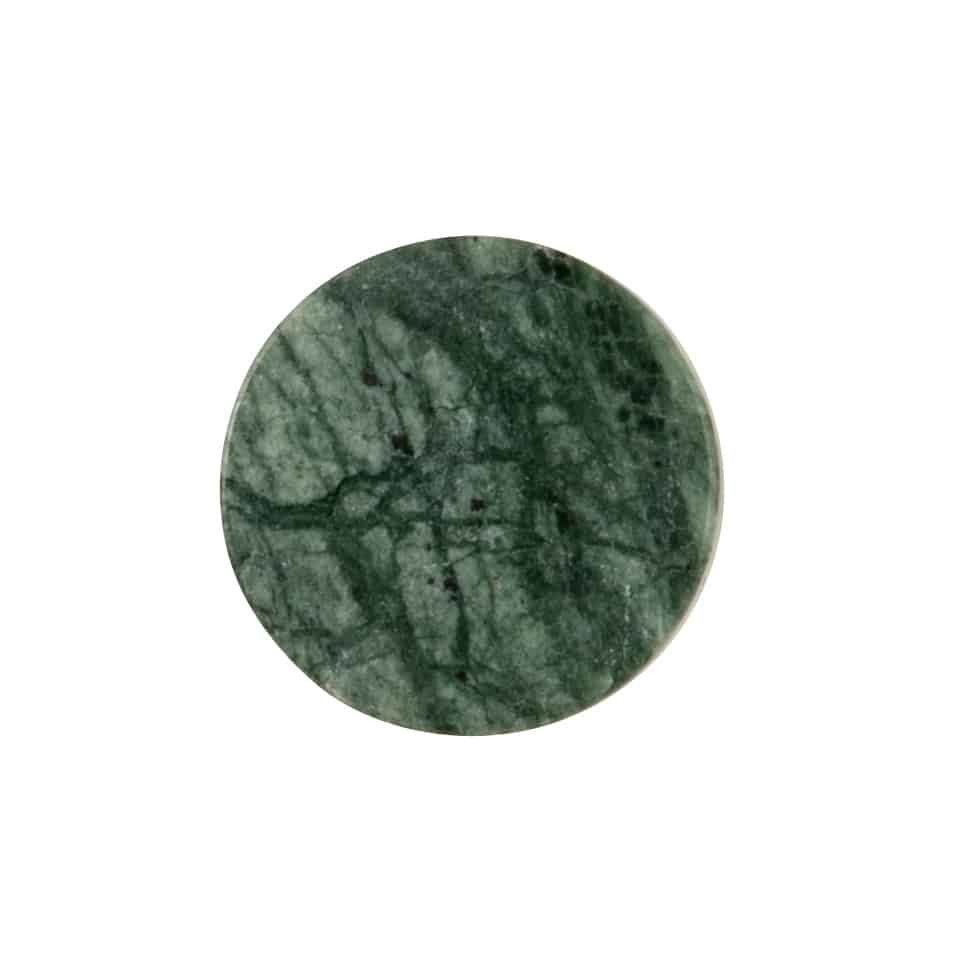 Bouton de porte en marbre vert Bouton de porte en marbre vert