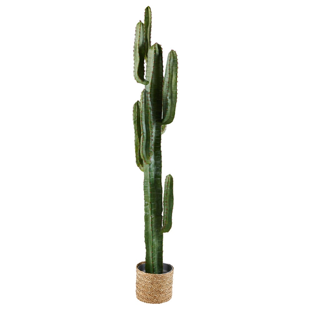 Cactus artificiel d'extérieur en pot