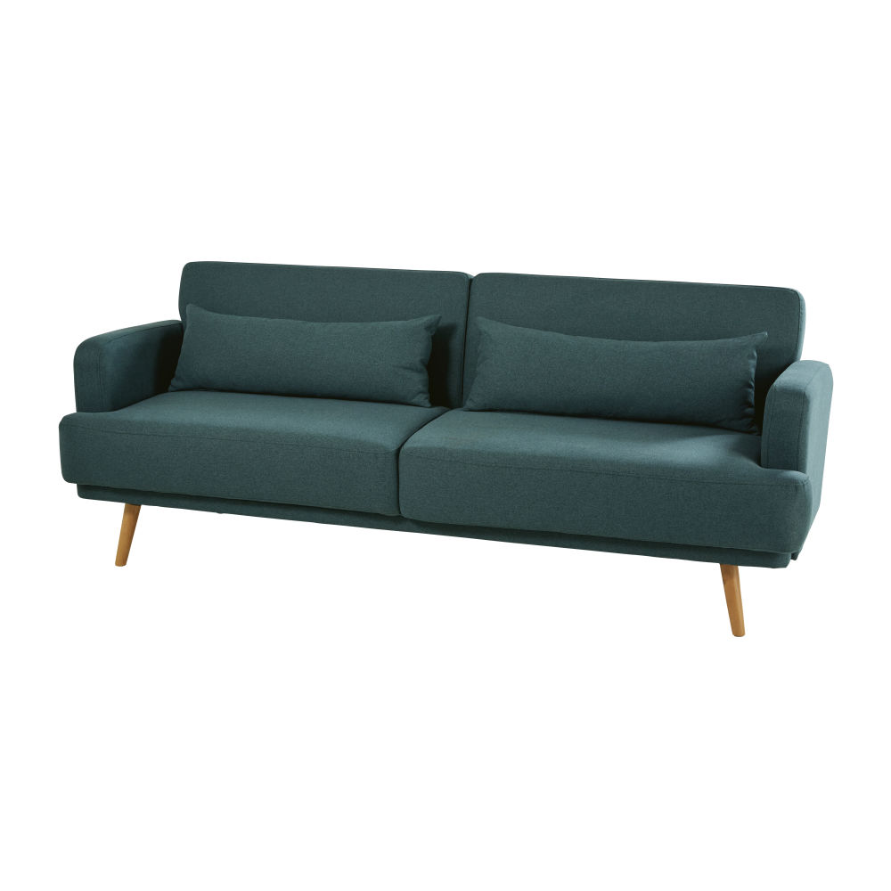 Canapé-lit 3 places vert - Vue supplémentaire 2