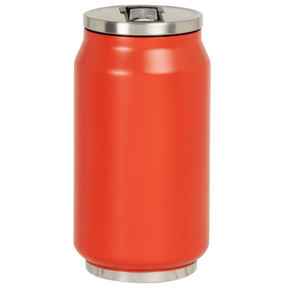 Canette isotherme en acier rouge 0,35L Canette isotherme en acier rouge 0,35L