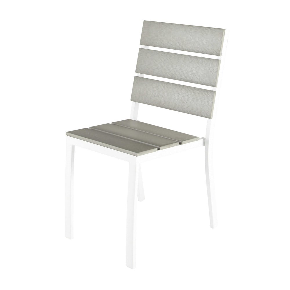 Chaise de jardin en aluminium et composite