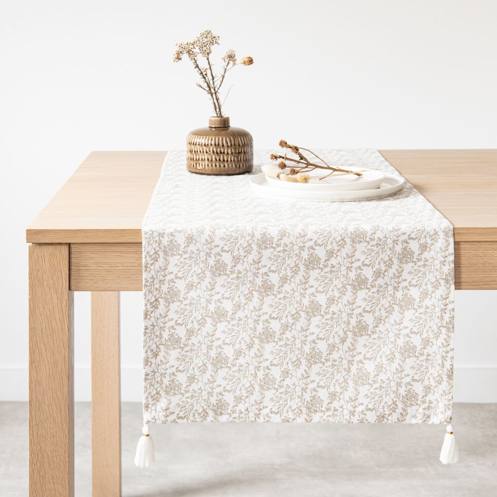 Chemin de table en coton 45x150 (photo) Chemin de table en coton 45x150