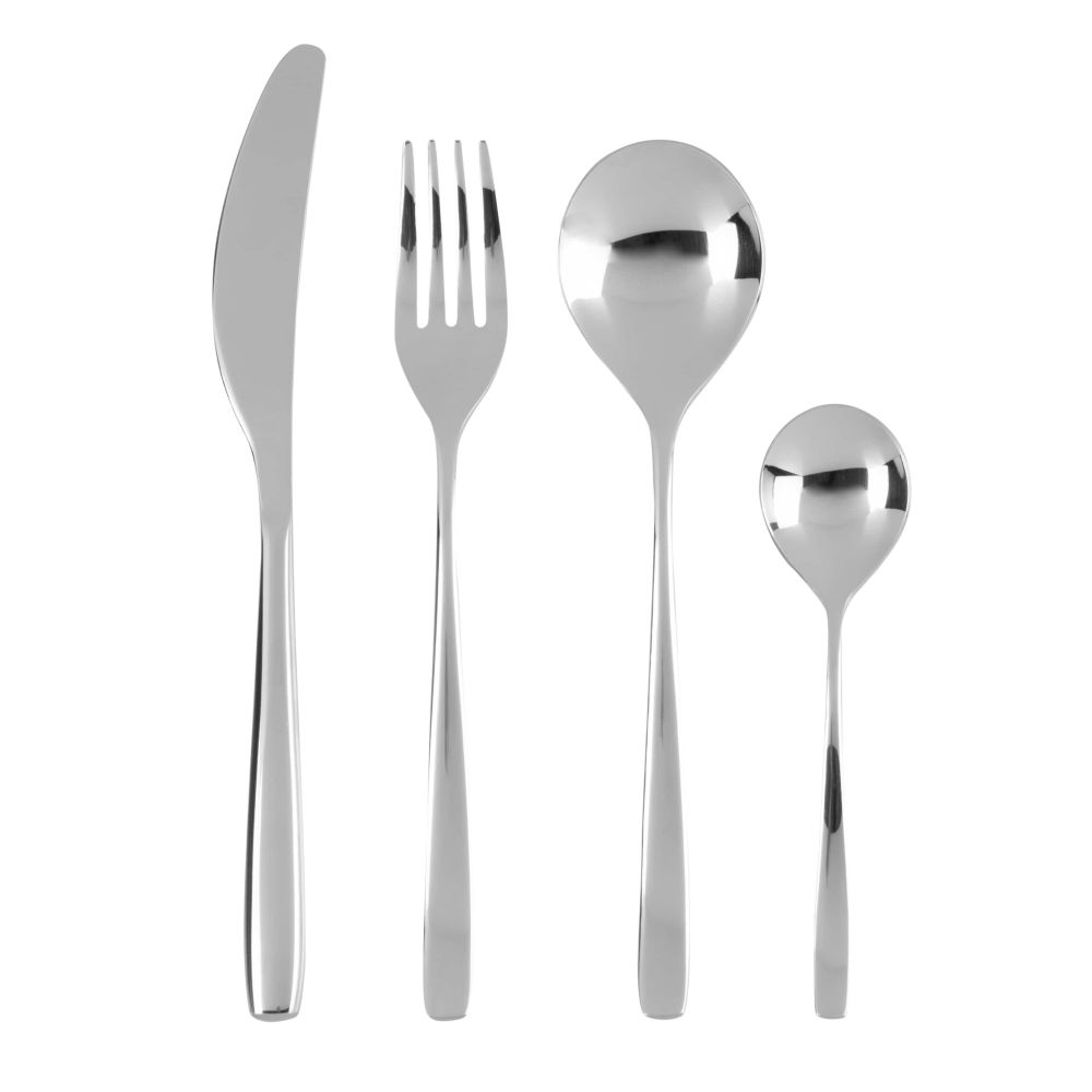 Coffret 24 couverts en inox (photo) Coffret 24 couverts en inox