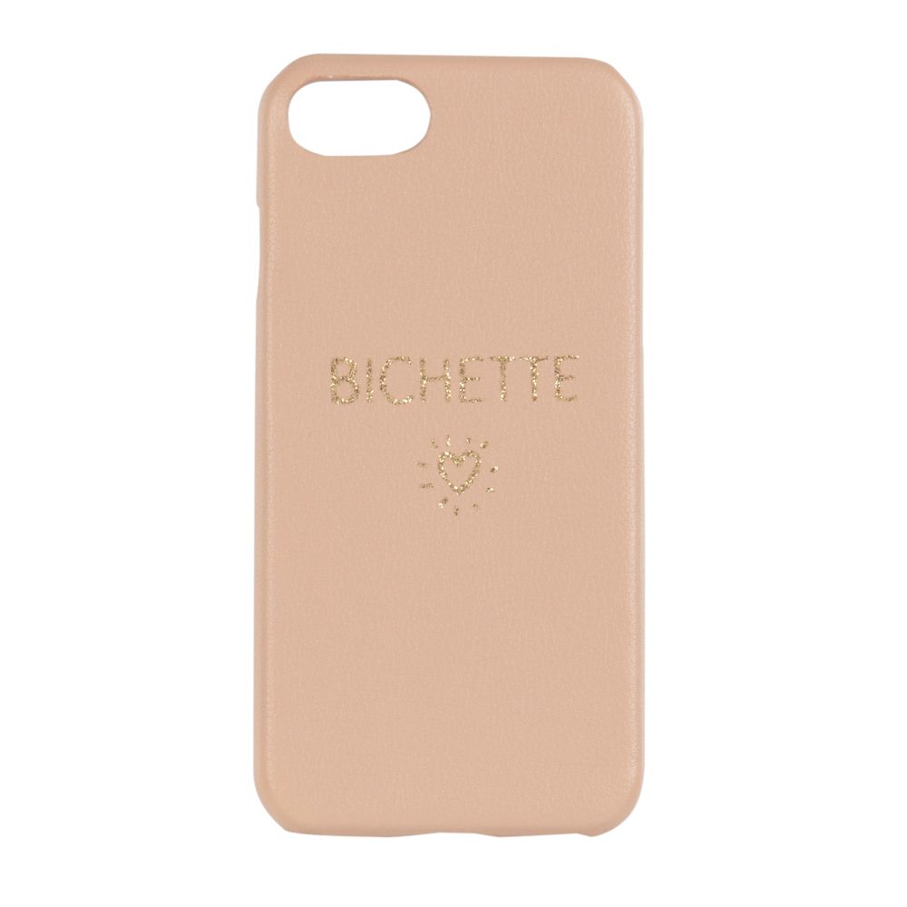 Coque Iphone 6/7/8/SE rose et dorée Coque Iphone 6/7/8/SE rose et dorée