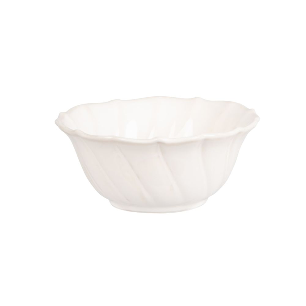 Coupelle en porcelaine blanche D12