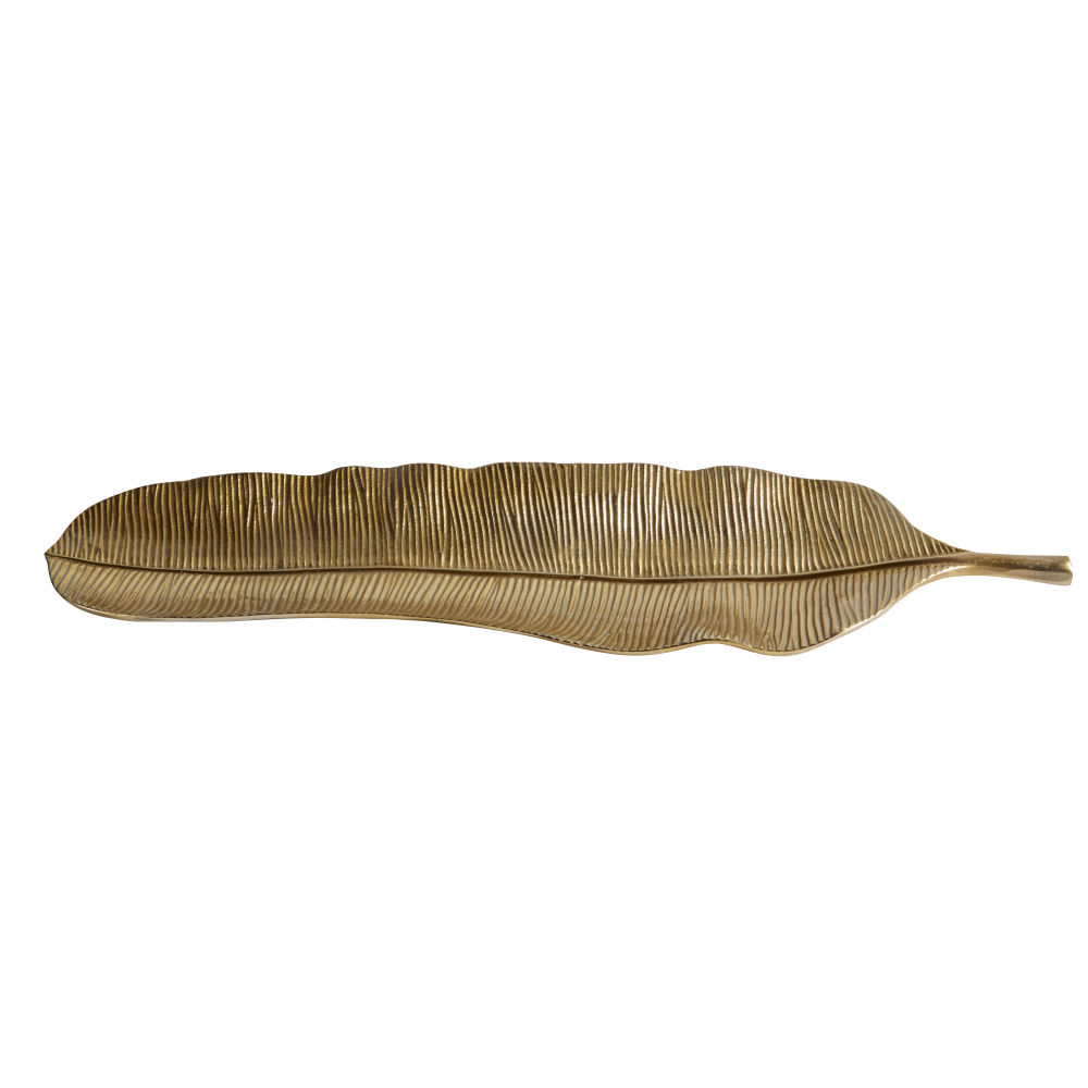 Coupelle feuille en métal doré 4x82 (photo) Coupelle feuille en métal doré 4x82