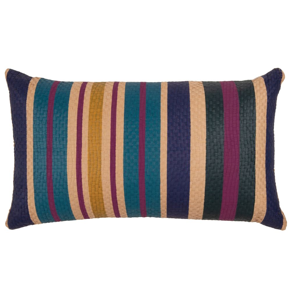 Coussin à rayures multicolores 30x50 Coussin à rayures multicolores 30x50