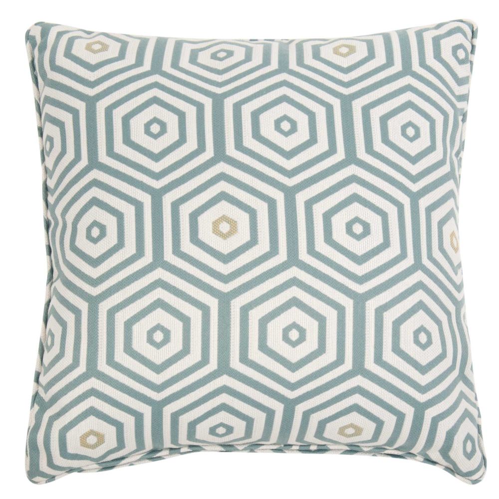 Coussin bleu 45 x 45 cm Coussin bleu 45 x 45 cm