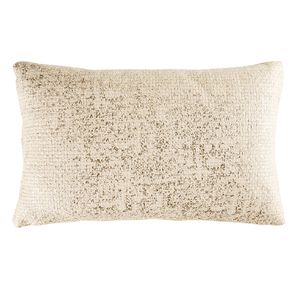Coussin en coton doré 35x55 (photo) Coussin en coton doré 35x55