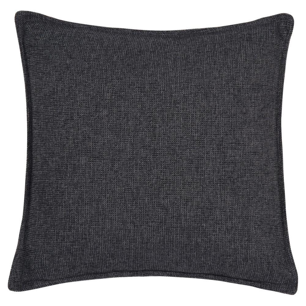 Coussin gris carbone 45x45